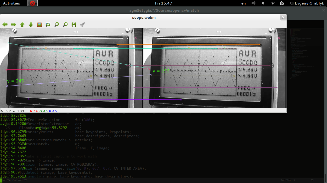 See console: coordinates in-code seem wrong