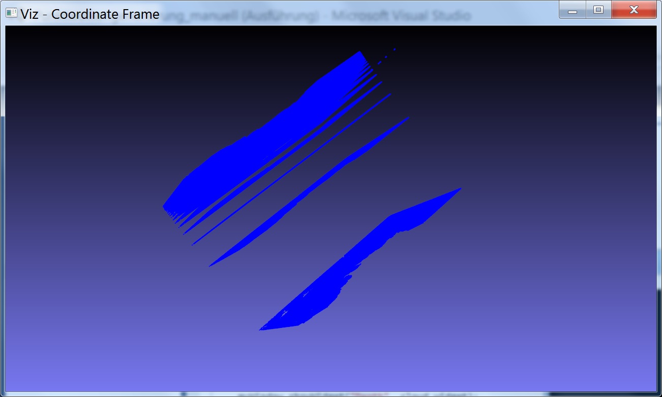 Point Cloud of the Disparity Map (View 2)